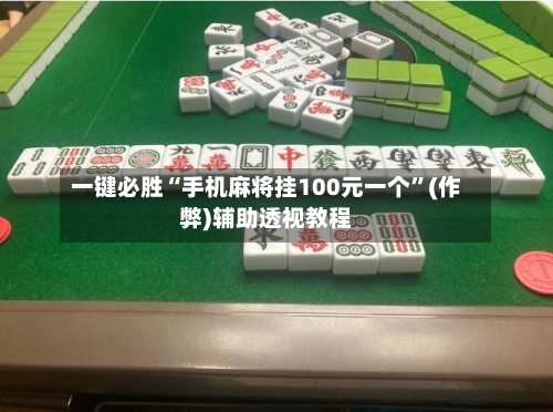 一键必胜“手机麻将挂100元一个”(作弊)辅助透视教程-第3张图片