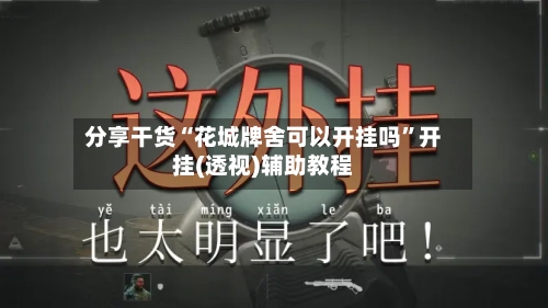 分享干货“花城牌舍可以开挂吗”开挂(透视)辅助教程-第2张图片