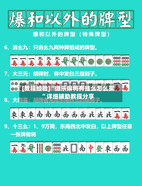 [教程经验]“微乐麻将有挂么怎么买	”详细辅助教程分享-第2张图片