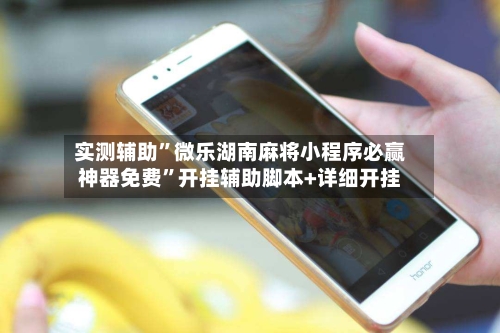 实测辅助”微乐湖南麻将小程序必赢神器免费”开挂辅助脚本+详细开挂