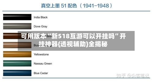 可用版本“新518互游可以开挂吗”开挂神器{透视辅助}全揭秘-第3张图片