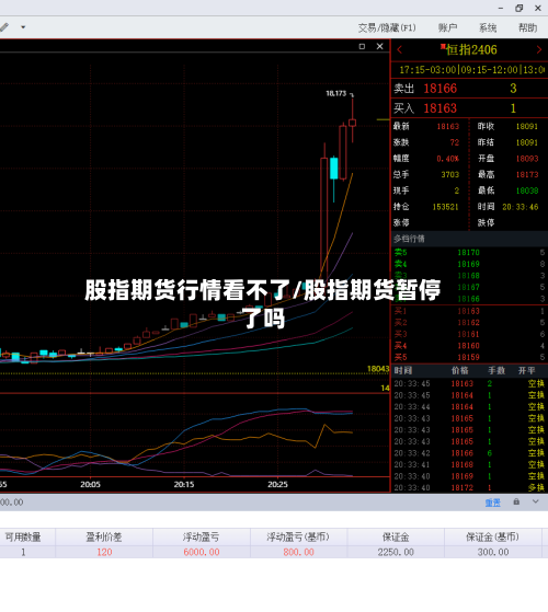 股指期货行情看不了/股指期货暂停了吗