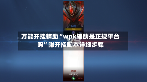 万能开挂辅助“wpk辅助是正规平台吗	”附开挂脚本详细步骤-第2张图片