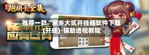 推荐一款“家乡大贰开挂器软件下载(开挂)-辅助透视教程-第2张图片
