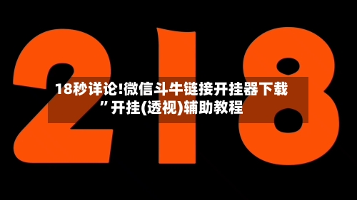 18秒详论!微信斗牛链接开挂器下载”开挂(透视)辅助教程-第3张图片