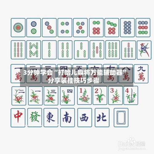 3分钟学会“打哈儿麻将万能辅助器”分享装挂技巧步骤-第2张图片