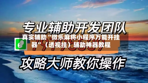 真实辅助“微乐麻将小程序万能开挂器”（透视挂）辅助神器教程