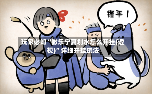 玩家必知“微乐宁夏划水怎么开挂(透视)”详细开挂玩法-第3张图片