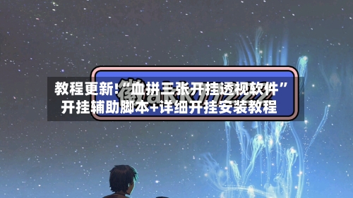 教程更新!“血拼三张开挂透视软件”开挂辅助脚本+详细开挂安装教程-第2张图片