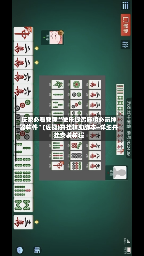 玩家必看教程“微乐捉鸡麻将必赢神器软件”(透视)开挂辅助脚本+详细开挂安装教程-第3张图片