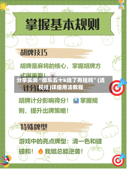 分享实测“微乐五十k挂了有挂吗”(透视挂)详细用法教程-第3张图片
