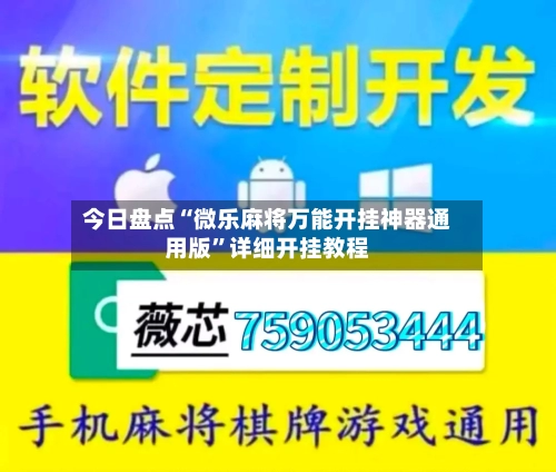今日盘点“微乐麻将万能开挂神器通用版”详细开挂教程-第3张图片