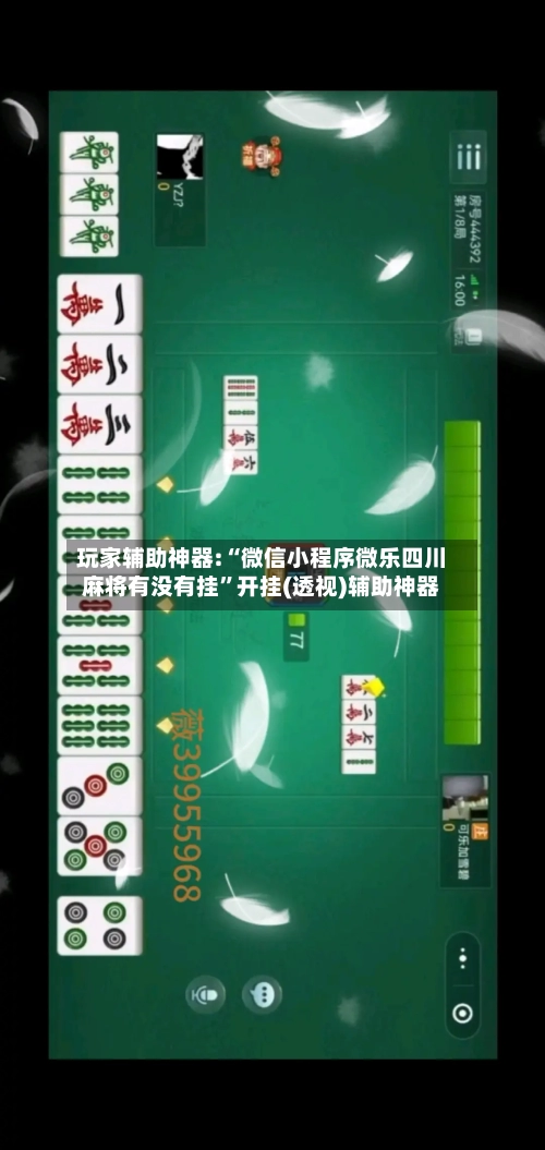 玩家辅助神器:“微信小程序微乐四川麻将有没有挂	”开挂(透视)辅助神器-第2张图片
