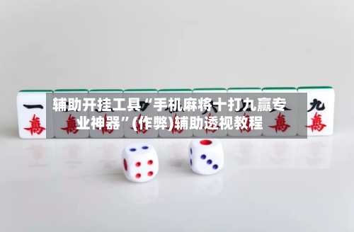 辅助开挂工具“手机麻将十打九赢专业神器”(作弊)辅助透视教程-第2张图片
