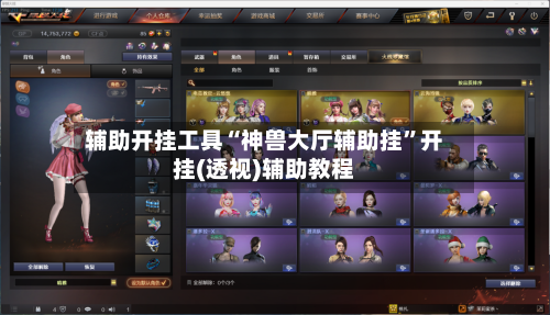 辅助开挂工具“神兽大厅辅助挂”开挂(透视)辅助教程-第3张图片
