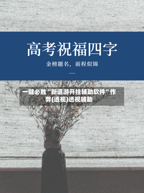 一键必胜“新道游开挂辅助软件”作弊(透视)透视辅助-第3张图片