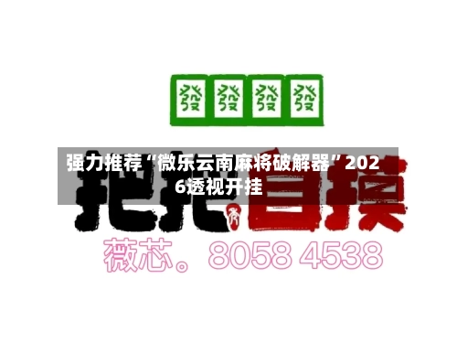 强力推荐“微乐云南麻将破解器”2026透视开挂-第2张图片