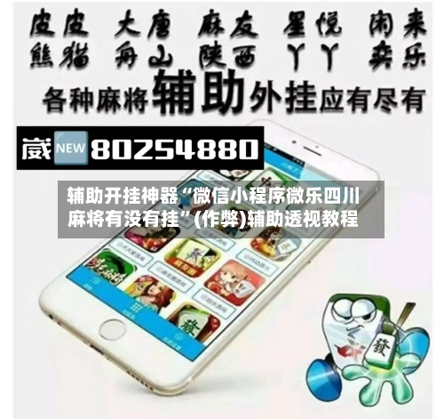 辅助开挂神器“微信小程序微乐四川麻将有没有挂”(作弊)辅助透视教程-第3张图片