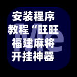 安装程序教程“旺旺福建麻将开挂神器”开挂辅助软件教程-第3张图片