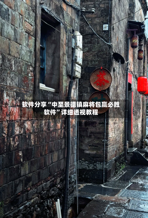 软件分享“中至景德镇麻将包赢必胜软件”详细透视教程