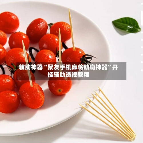 辅助神器“聚友手机麻将助赢神器”开挂辅助透视教程