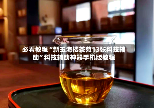 必看教程“新玉海楼茶苑13张科技辅助”科技辅助神器手机版教程