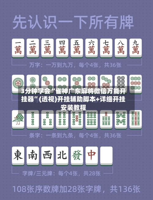 3分钟学会“雀神广东麻将微信万能开挂器”(透视)开挂辅助脚本+详细开挂安装教程-第2张图片