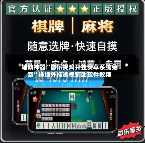 辅助神器“微乐捉鸡开挂安卓系统免费	”详细外挂透视辅助软件教程-第2张图片