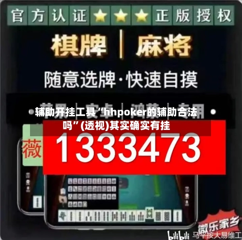 辅助开挂工具“hhpoker的辅助合法吗”(透视)其实确实有挂-第2张图片