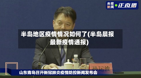 半岛地区疫情情况如何了(半岛晨报最新疫情通报)