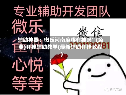辅助神器：微乐河南麻将有挂吗	”(免费)开挂辅助教学(最新辅助开挂教程)-第3张图片