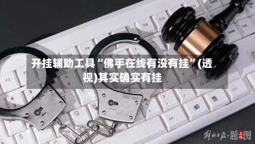 开挂辅助工具“佛手在线有没有挂”(透视)其实确实有挂-第2张图片