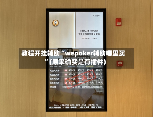 教程开挂辅助“wepoker辅助哪里买”(原来确实是有插件)-第3张图片