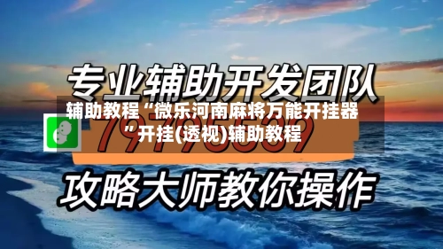 辅助教程“微乐河南麻将万能开挂器”开挂(透视)辅助教程