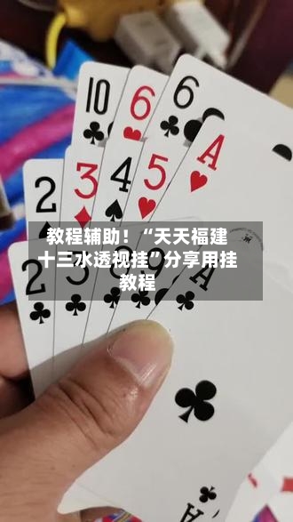 教程辅助！“天天福建十三水透视挂”分享用挂教程-第2张图片