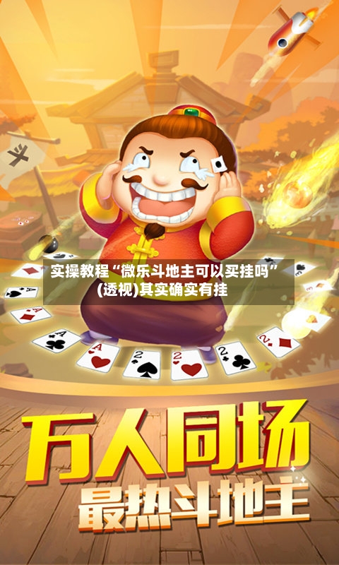 实操教程“微乐斗地主可以买挂吗”(透视)其实确实有挂-第3张图片