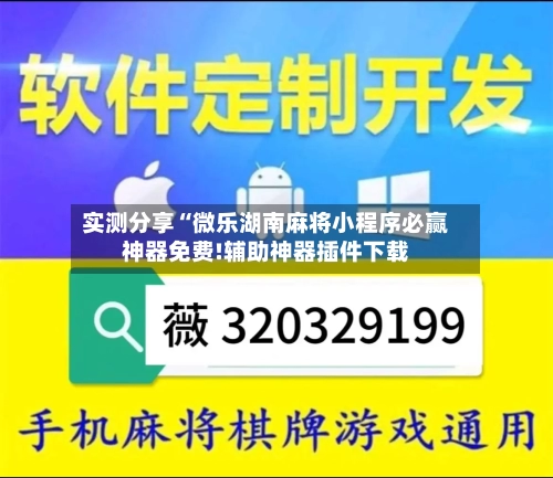 实测分享“微乐湖南麻将小程序必赢神器免费!辅助神器插件下载-第3张图片