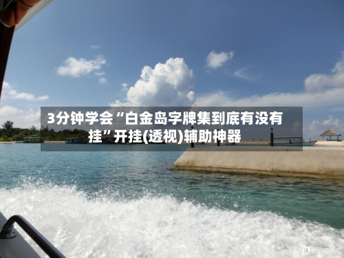 3分钟学会“白金岛字牌集到底有没有挂	”开挂(透视)辅助神器-第2张图片