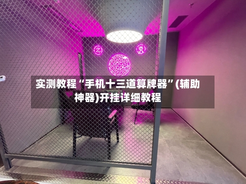 实测教程“手机十三道算牌器”(辅助神器)开挂详细教程-第2张图片