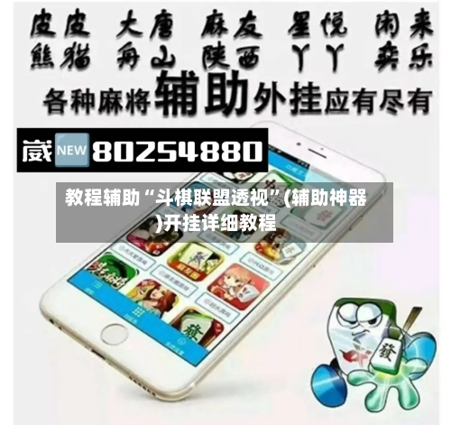 教程辅助“斗棋联盟透视”(辅助神器)开挂详细教程