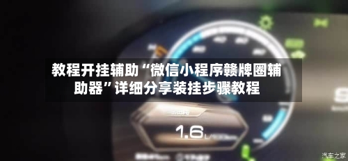教程开挂辅助“微信小程序赣牌圈辅助器	”详细分享装挂步骤教程-第3张图片