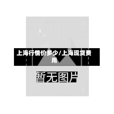 上海行情价多少/上海现货费用