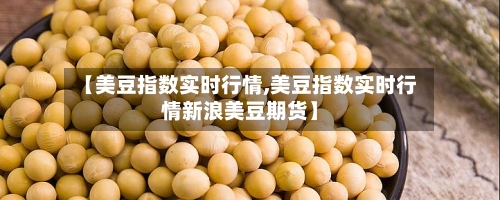 【美豆指数实时行情,美豆指数实时行情新浪美豆期货】